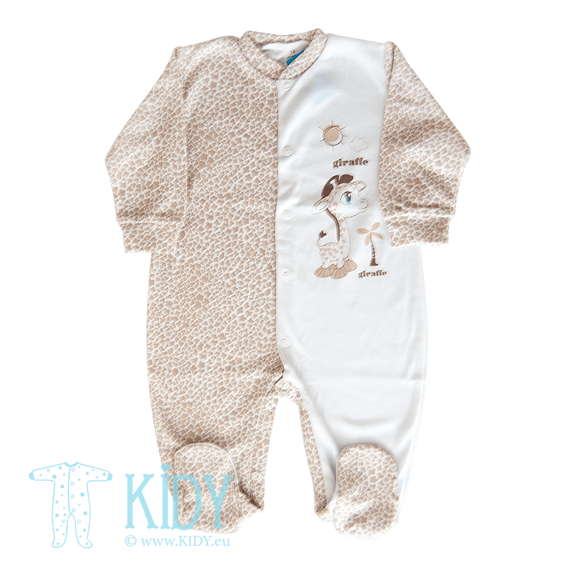 Buy baby sleepsuits GIRAFFE (Zuzia) in the online clothing store ️ KIDY.eu