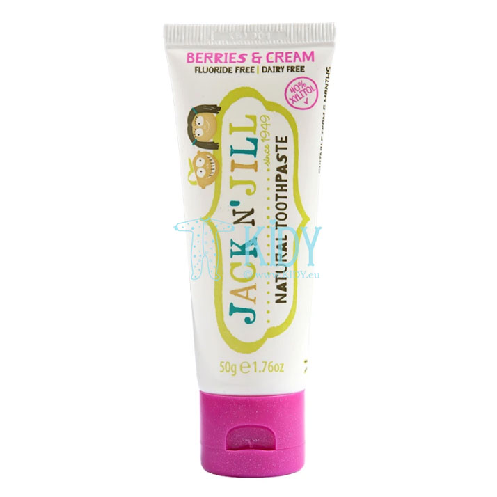 Natural Berries & Cream baby toothpaste