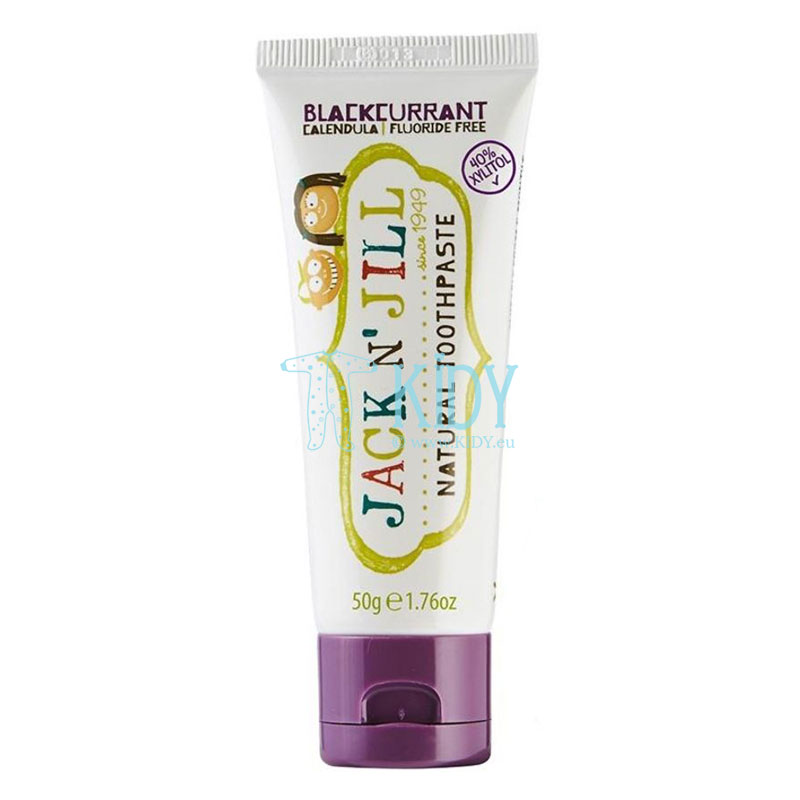 Natural Black Currant baby toothpaste