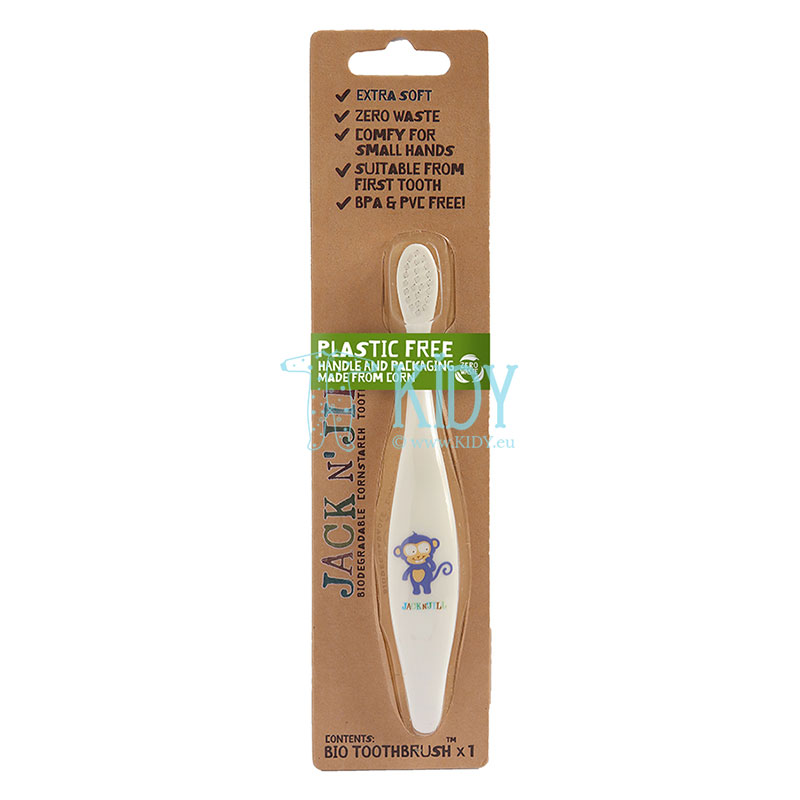 Soft bio baby toothbrush MONKEY