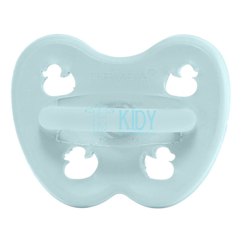 Blue DUCK natural rubber orthodontic pacifier (Hevea Planet)