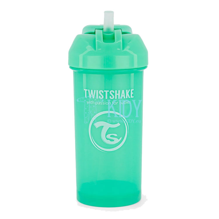 Trinkflaschen Kinder STRAW SIPPY CUP GREEN, grün (Twistshake)