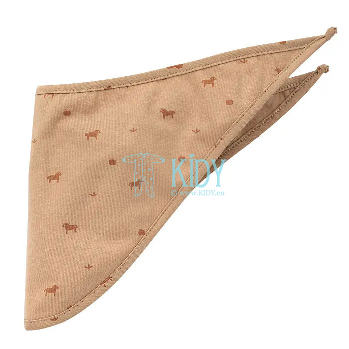Brown WOODEN PONY scarf (Pinokio)