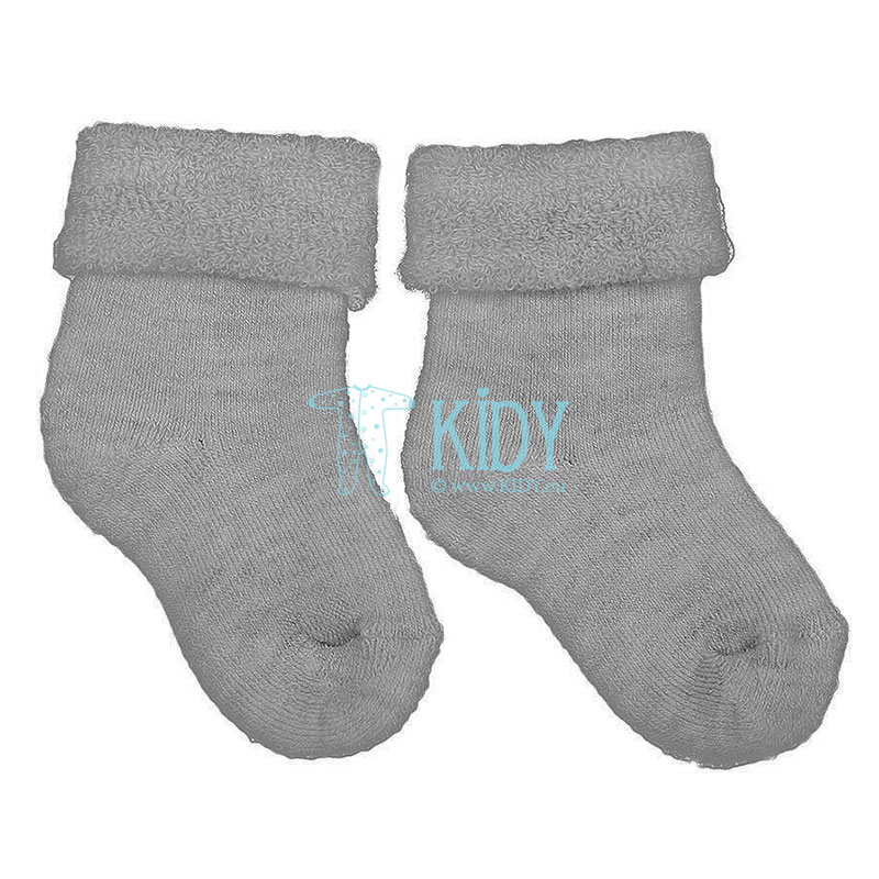 Grey merino wool socks (Lorita)
