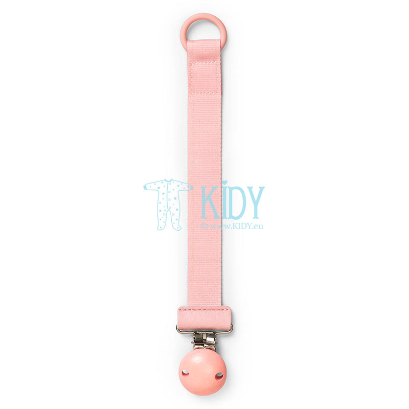 CANDY PINK pacifier clip