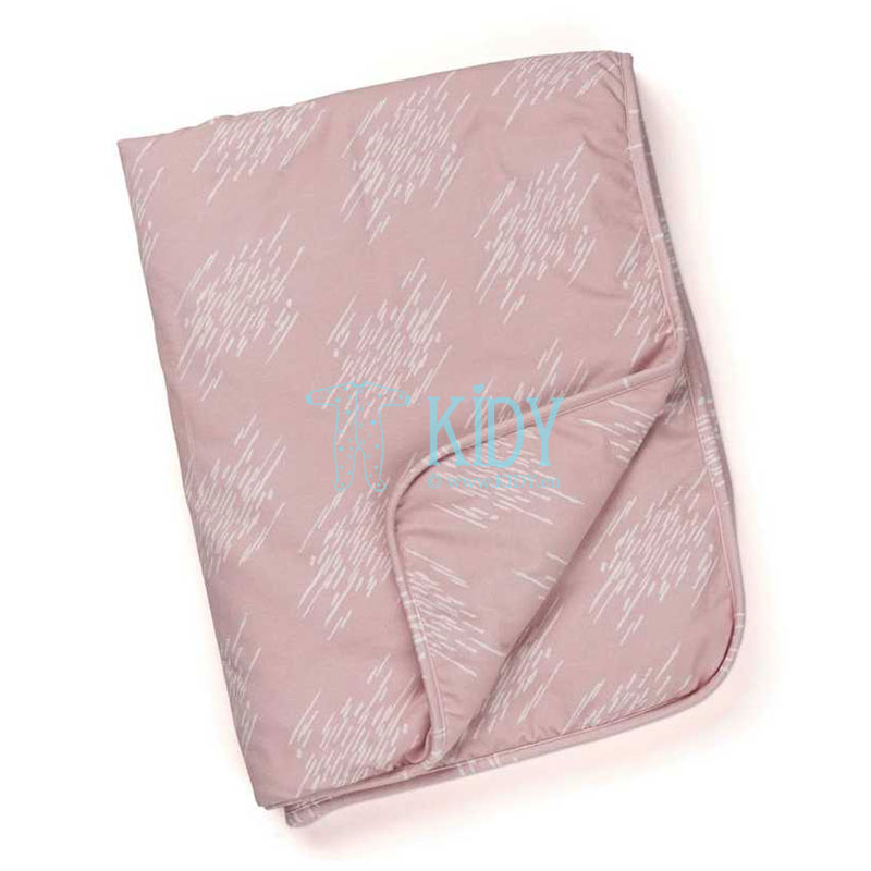 Šilta minkšta medvilninė antklodė Misty Pink