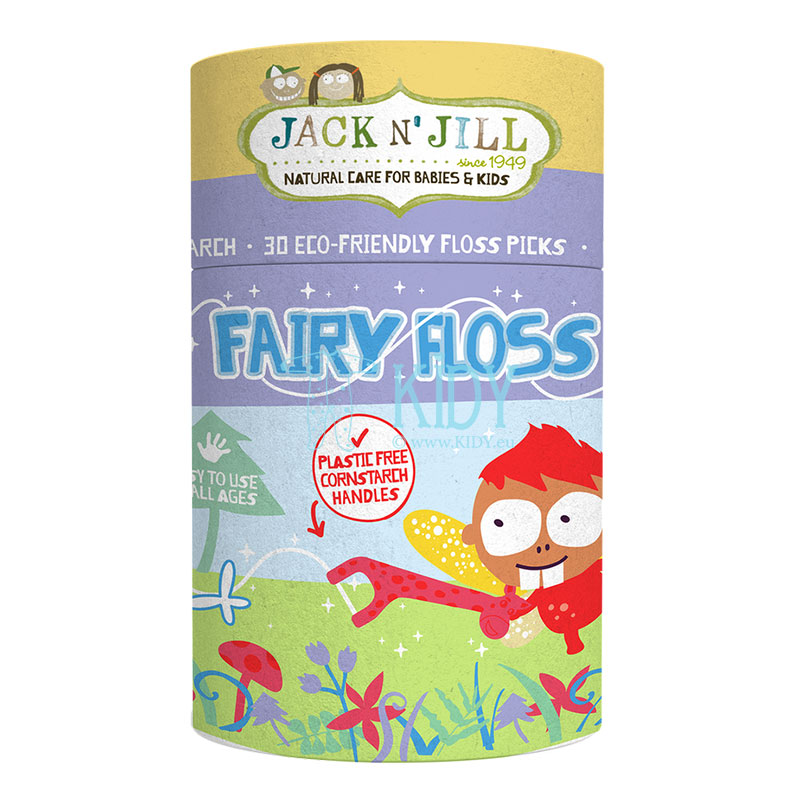 Dantų siūlas Fairy Floss (Jack'n'Jill)