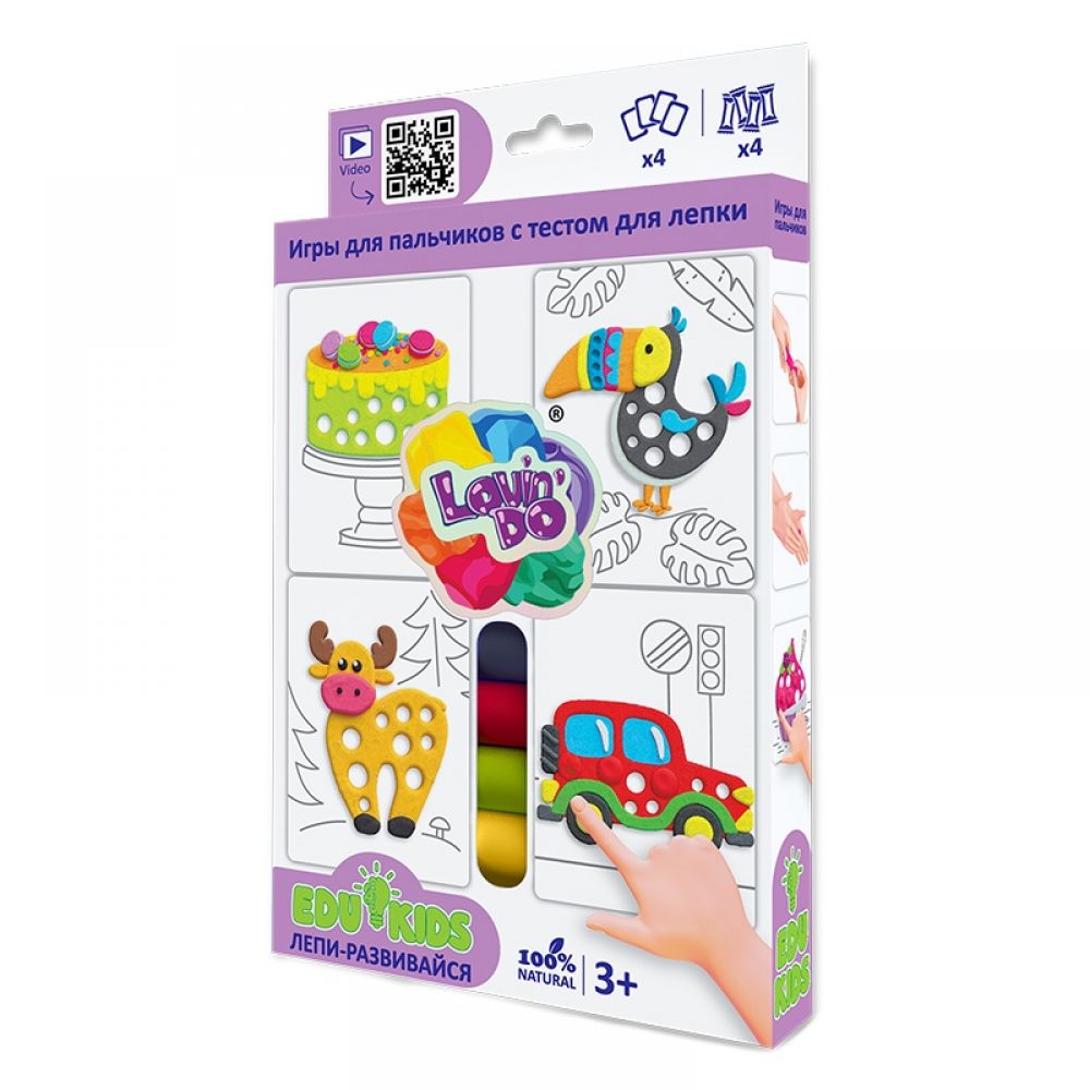 Набор для креатива Тесто для лепки Play Dough Edu kids - Игры для пальчиков