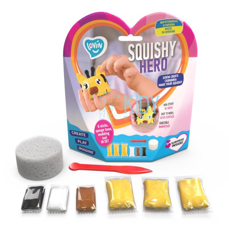 Antistresini Padarykite savo Squishy herojų - Žirafa