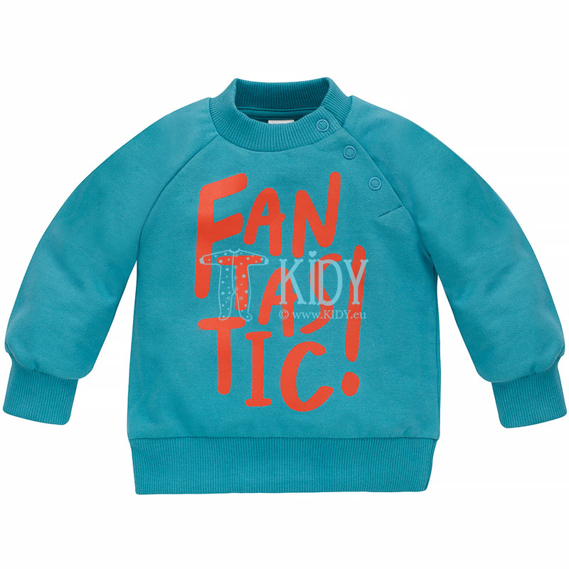 Пуловер ORANGE FLIP Turquoise (Pinokio)