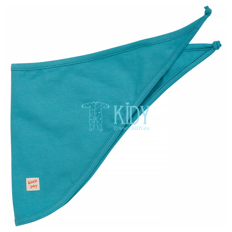 Echarpe triangle ORANGE FLIP Turquoise