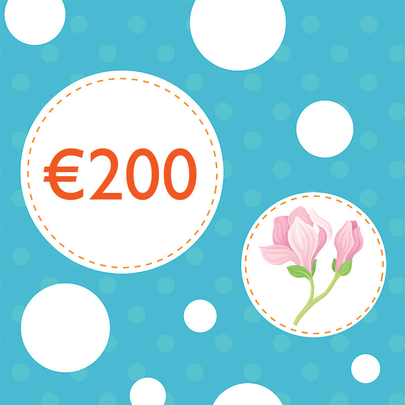 Gift coupon for €200