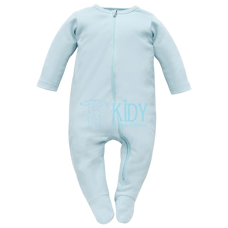 Zipped LETS ROCK Blue  sleepsuit