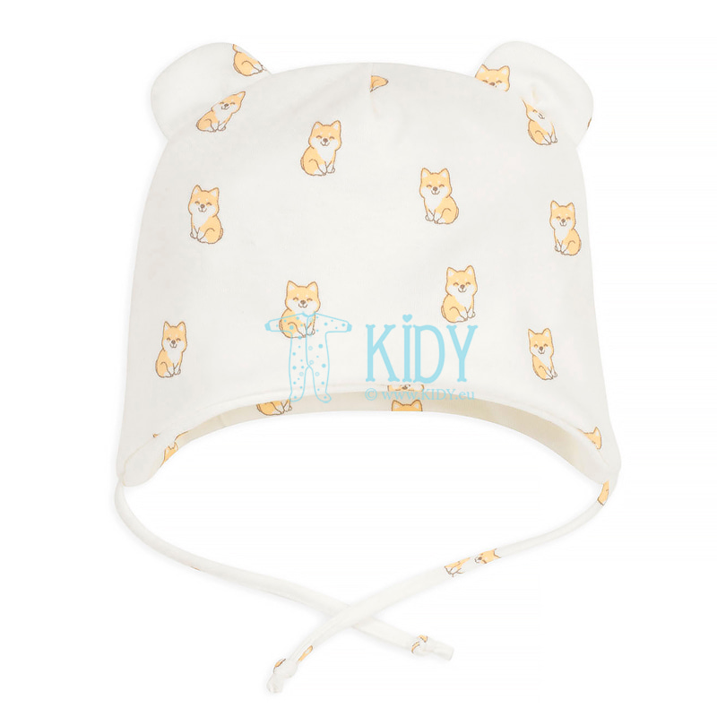 Kepurė LOVELY DAY Shiba Inu su ausimis ir raisteliais