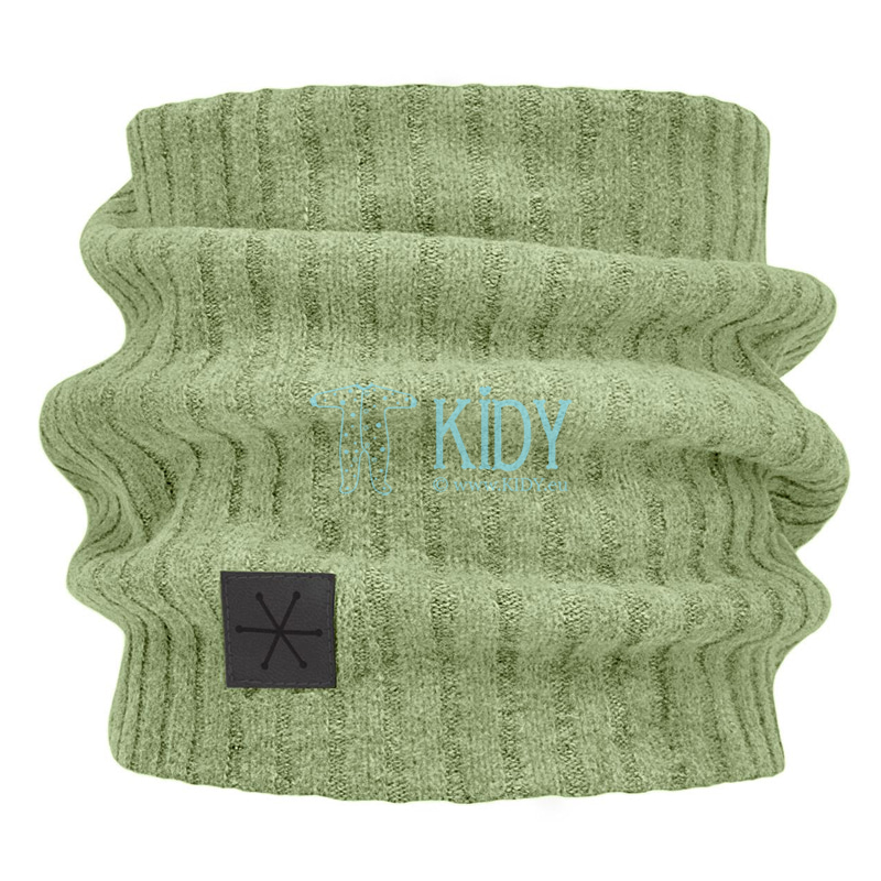WINTER Green  snood scarf