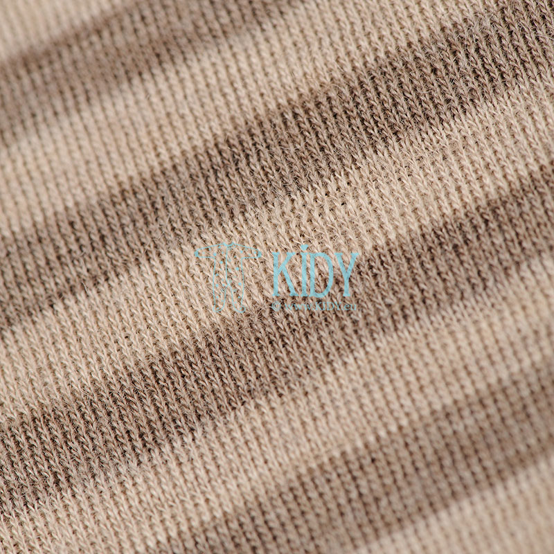 Brown merino wool bodysuit (DILLING) 2