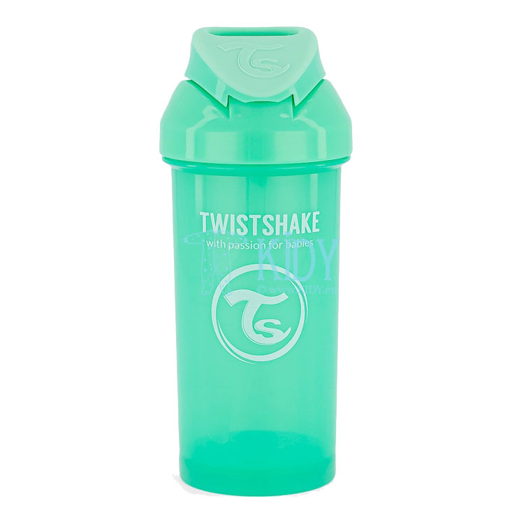 Trinkflaschen Kinder STRAW SIPPY CUP GREEN, grün (Twistshake) 2