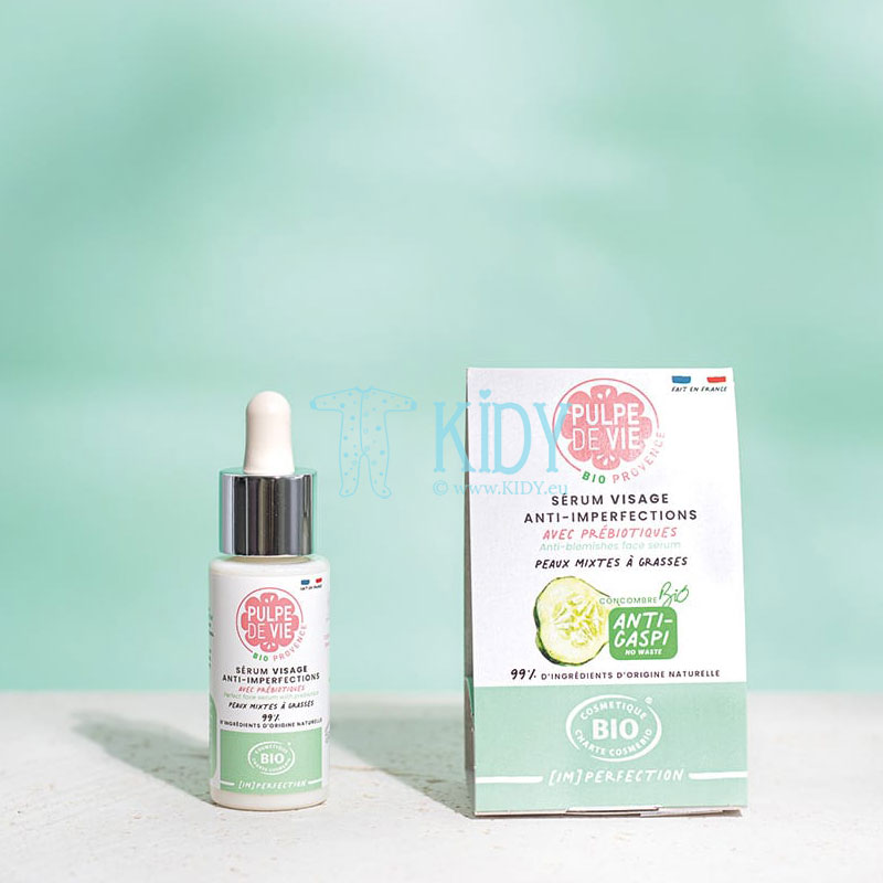 Serum #NOFILTER for perfect skin with probiotics and cucumber extract