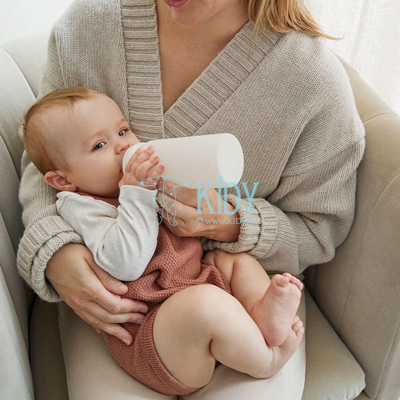 Babyflasche aus Glas VANILLA WHITE (Elodie Details) 2