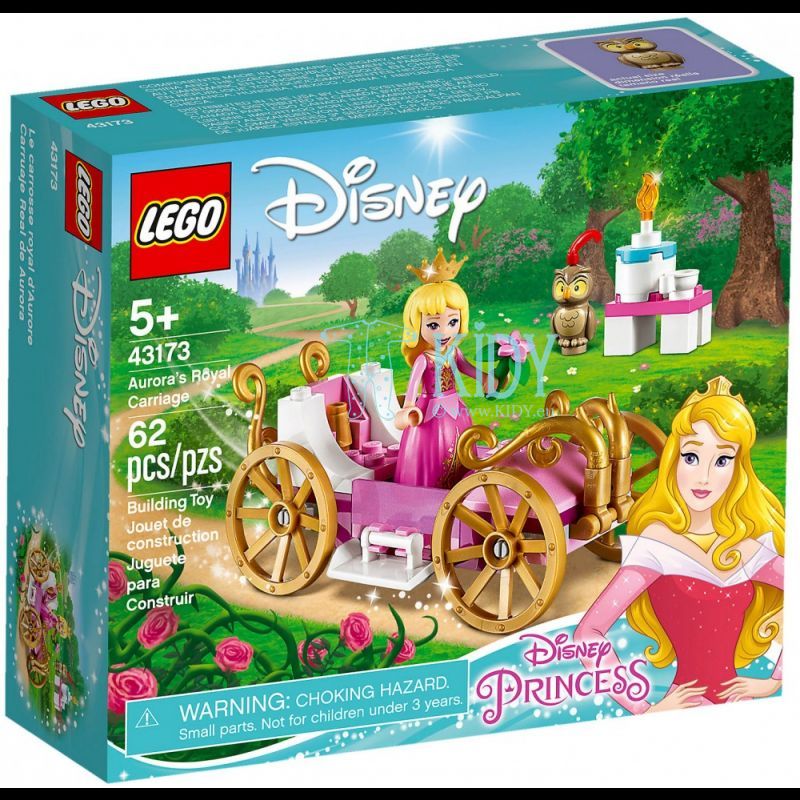 Fuld Caius Trin 43173 LEGO® Disney Princess™ Aurora's Royal Carriage ❤️ KIDY.eu