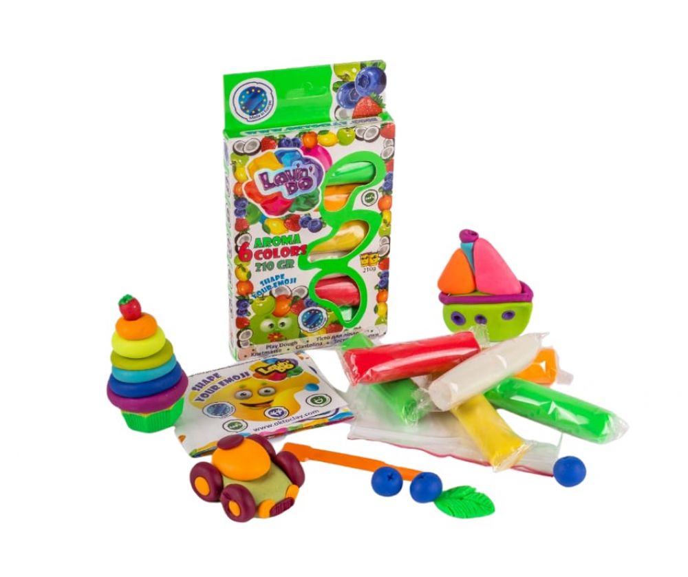 Creative set Play dough set - Aroma 6 colors