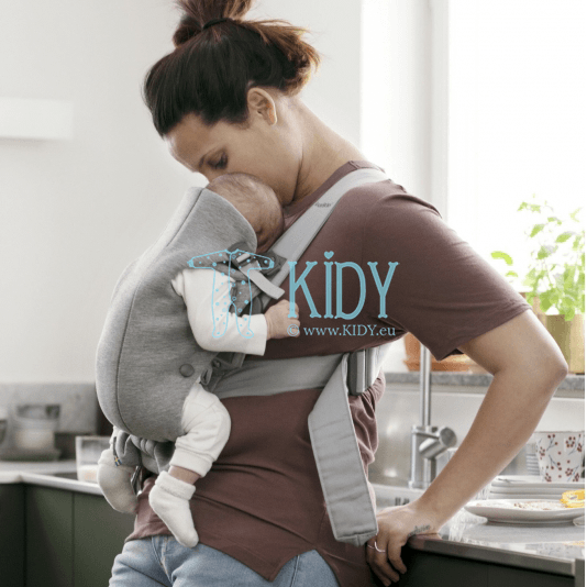 Baby carrier Mini Light Grey 3D Jersey