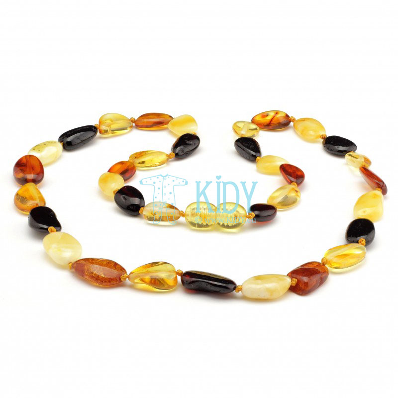 Amber MULTI teething necklace (Baltic Amber) 4