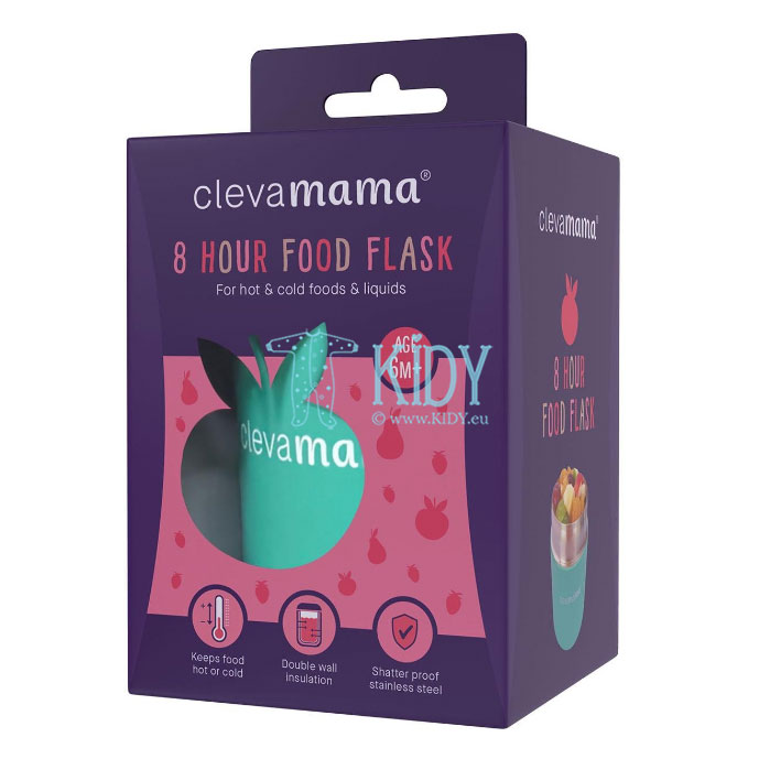 8 valandų termosas maistui (ClevaMama) 4
