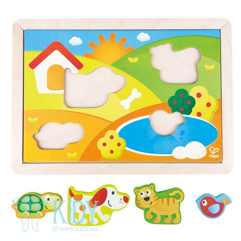 SUNNY VALLEY puzzle (3 in 1) (Hape)