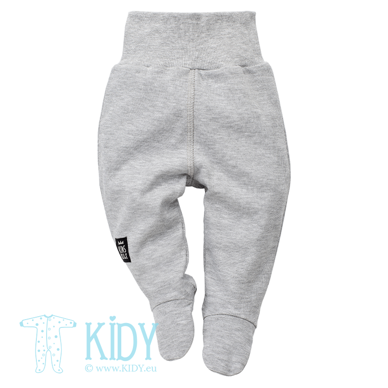 Grey HAPPY DAY footed pants (Pinokio)