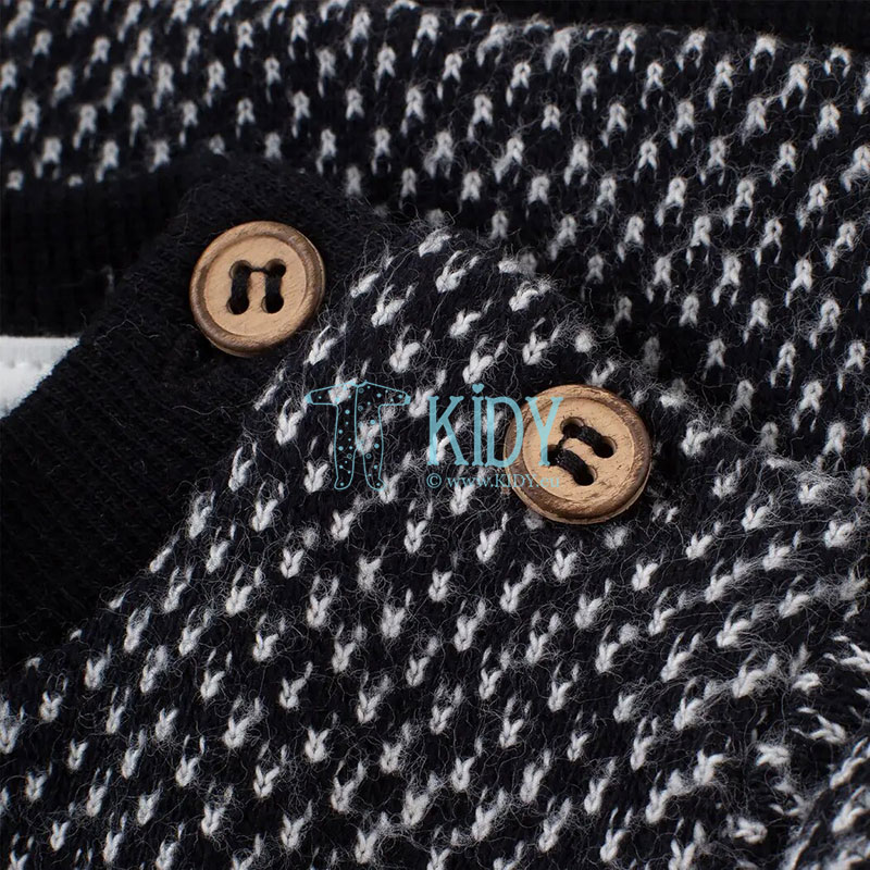 Black knitted LE TIGRE sweater (Pinokio) 5