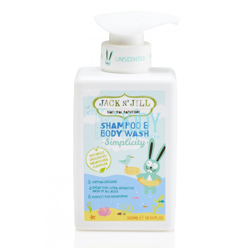 Natural SIMPLICITY shampoo & body wash (Jack'n'Jill)