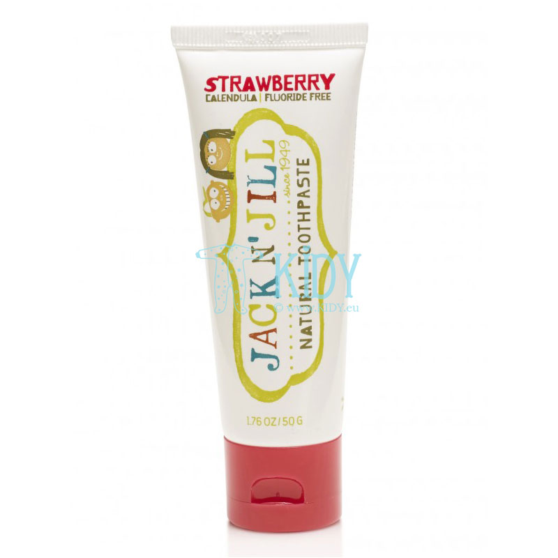 Natural Calendula Toothpaste Strawberry Flavour (Jack'n'Jill)