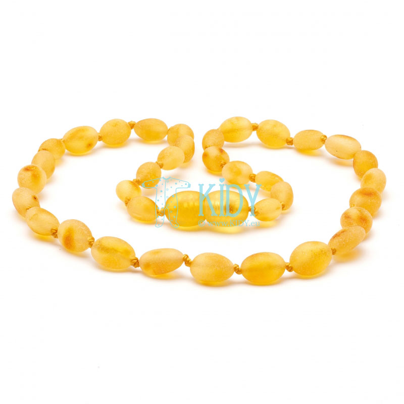 Amber HONEY teething necklace