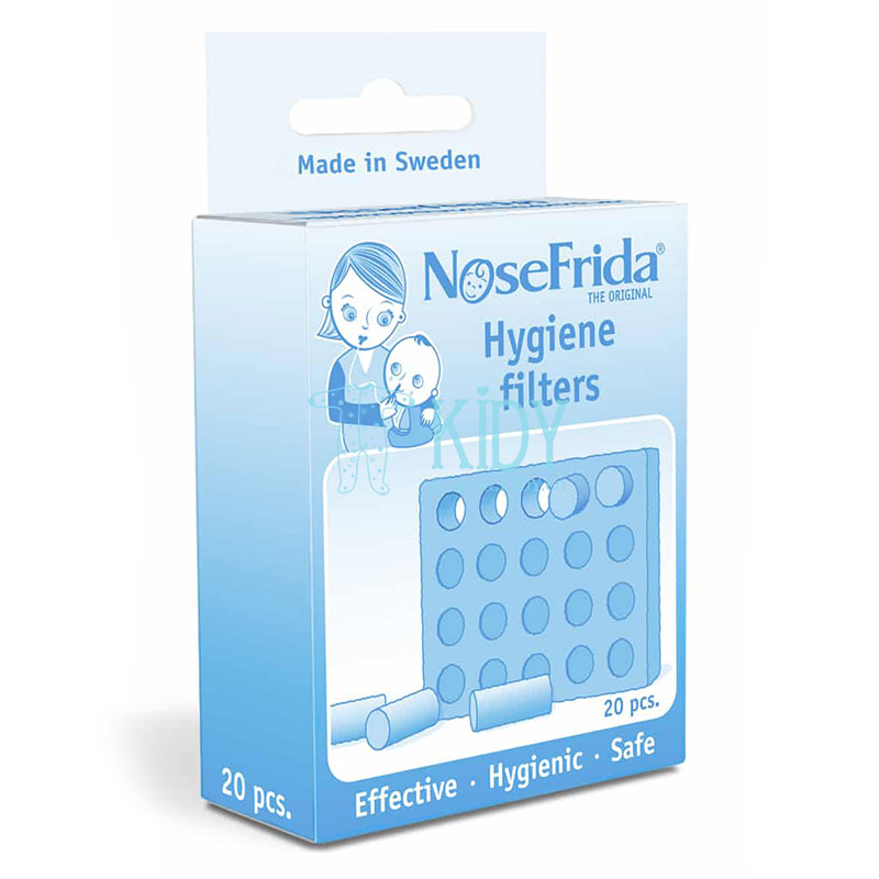 Hygiene filters for nasal aspirator