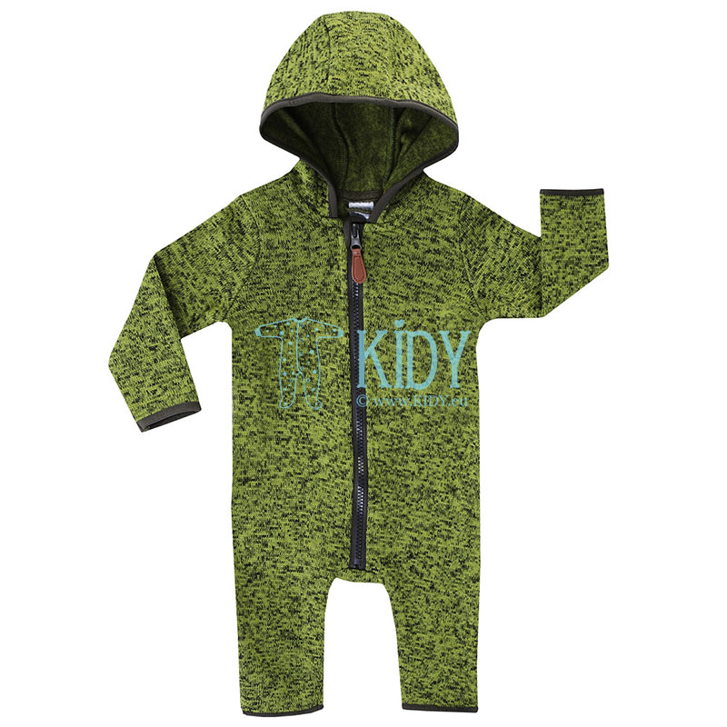 Žalias flisinis kombinezonas OUTDOOR