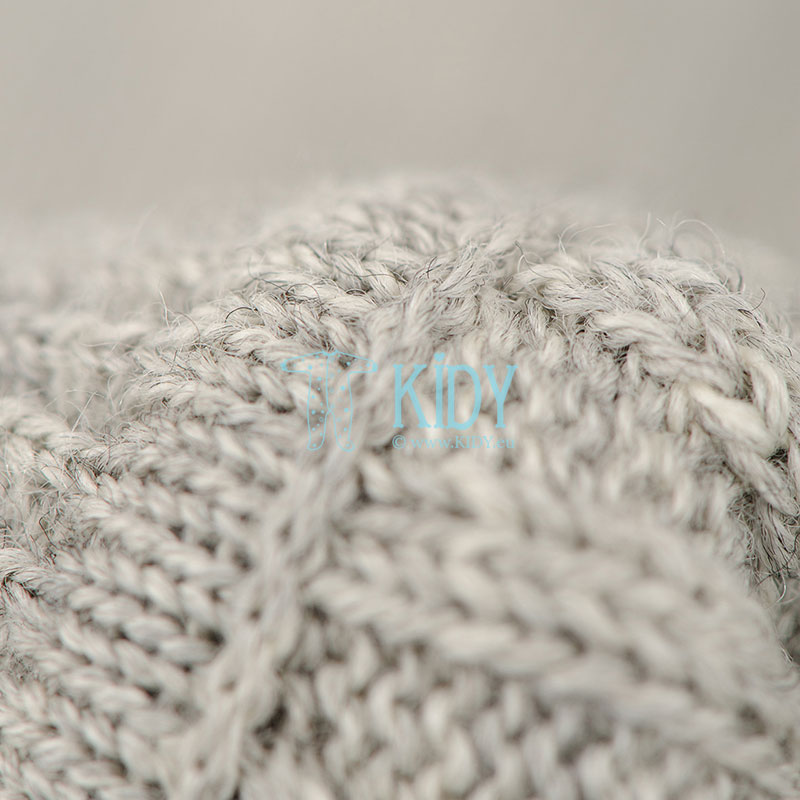 Pilkas megztinis GREY MELANGE (DILLING) 6
