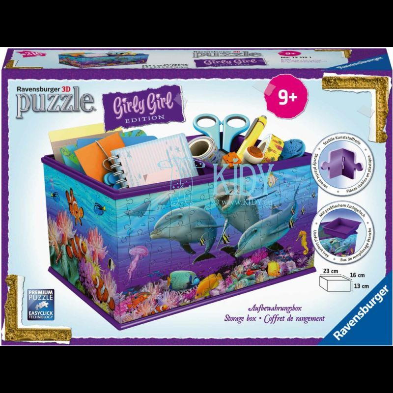 Ravensburger 3D Puzzle - Storage Box Underwater World