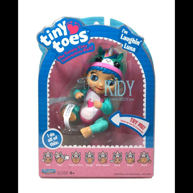 Tiny Toes Interactive Doll Brand New Laughing Luna 