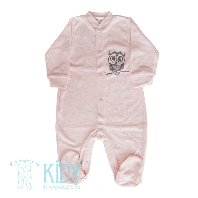 Buy sleepsuit OWL for baby girls (Zuzia) in the online clothing store ️ ...