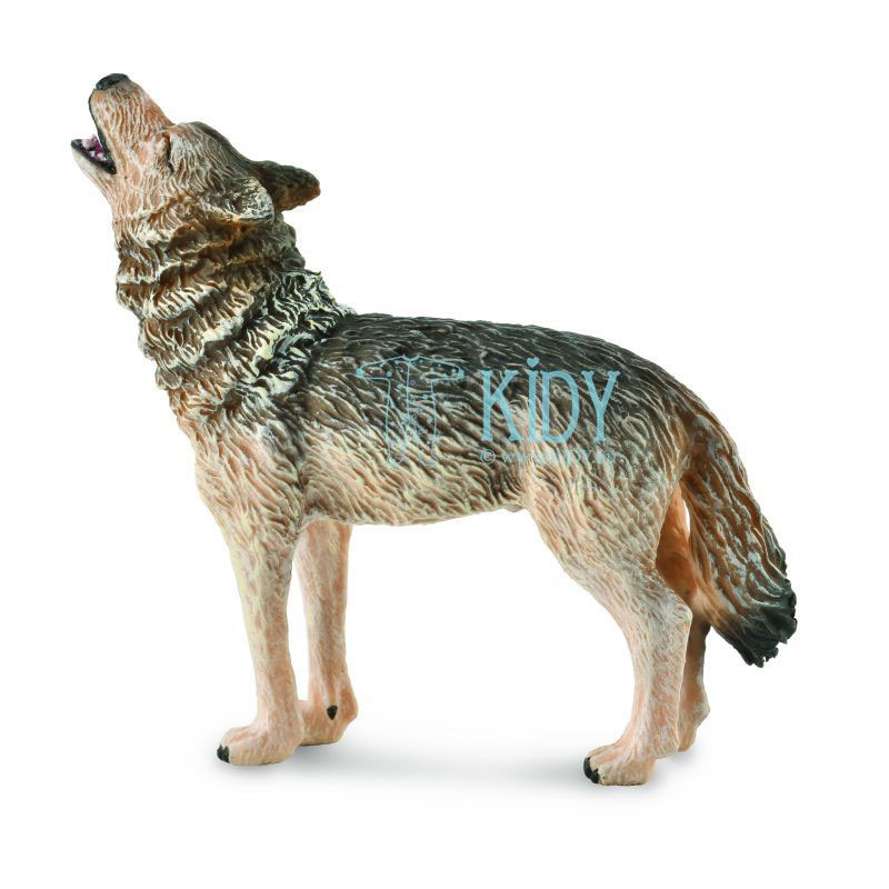 Timber wolf howling (M) (Collecta)