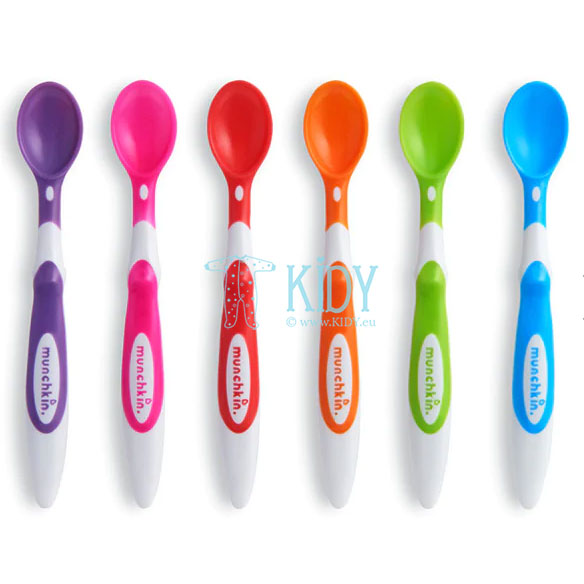 6pcs SOFT TIP Infant Spoons set